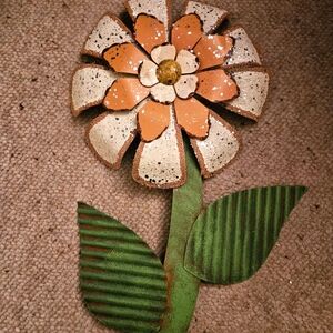 Metal Flower Door Hanger